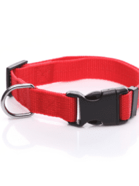 Red Adjustable Nylon Collar