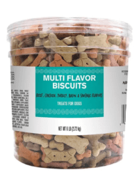 Pet Life Multi-Flavor Dog Biscuits, 6 lb Tub