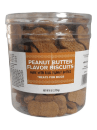 Pet Life Peanut Butter Flavor Dog Biscuits, 6 lb Tub