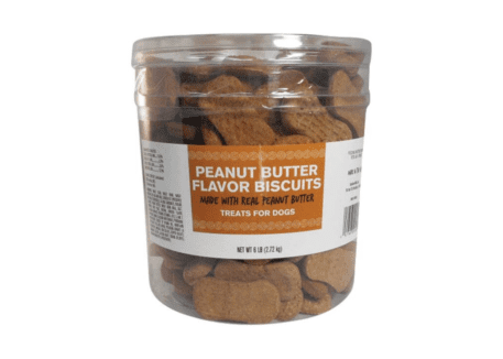 Pet Life Peanut Butter Flavor Dog Biscuits, 6 lb Tub