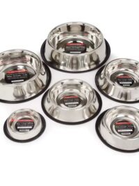 Non-Tip Stainless Steel Bowls