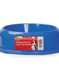 HiLo Large Durable Rugged Plastic Pet Feeding Dish