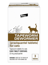Elanco Tapeworm Dewormer for Cats (3 Tablets)