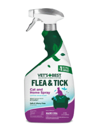 Vet’s Best Flea and Tick Cat & Home Spray – 32 oz (Cotton Spice Scent)