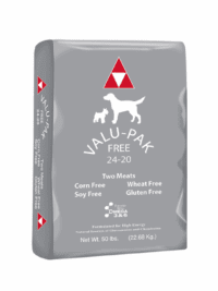 Valu‑Pak Dog Food (Gray Bag)